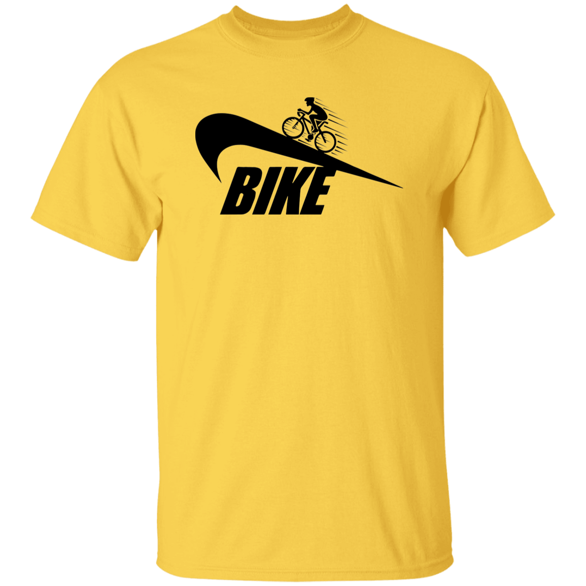 Bike Black Print T-Shirt