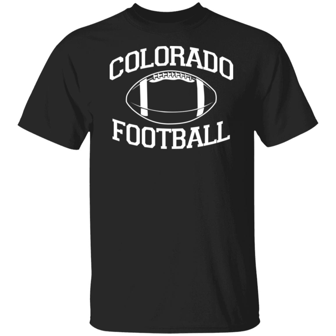 Colorado Football White Print T-Shirt