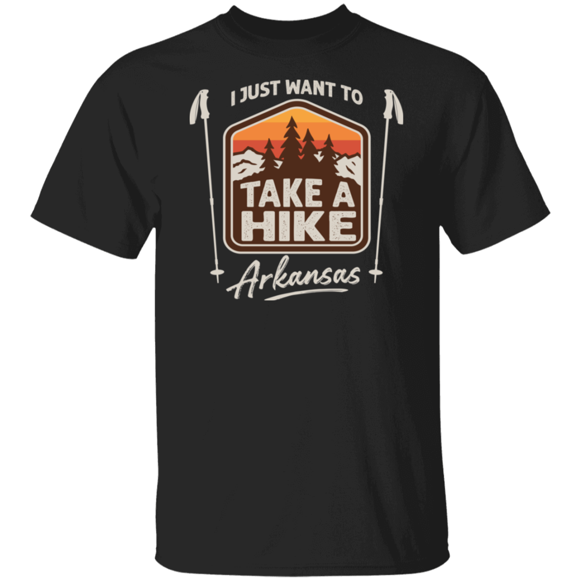 Take A Hike Arkansas T-Shirt