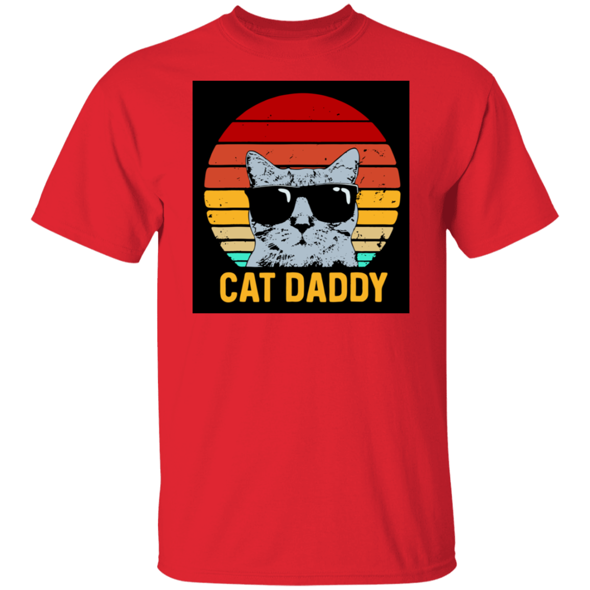 Cat Daddy Glasses T-Shirt