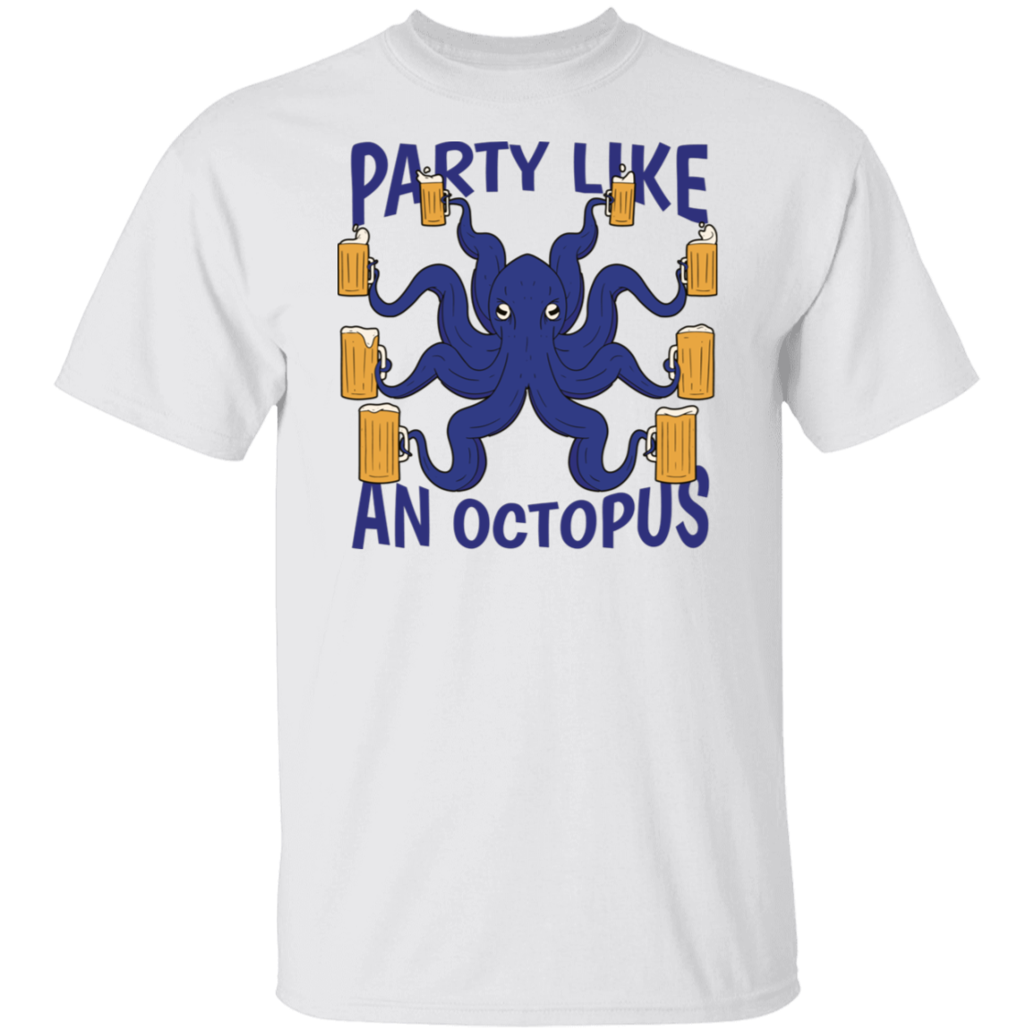 Party Like An Octopus T-Shirt