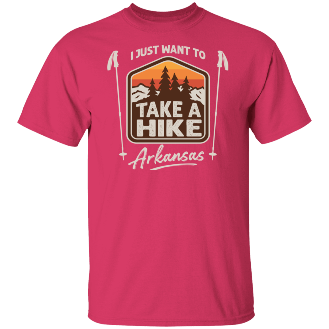 Take A Hike Arkansas T-Shirt
