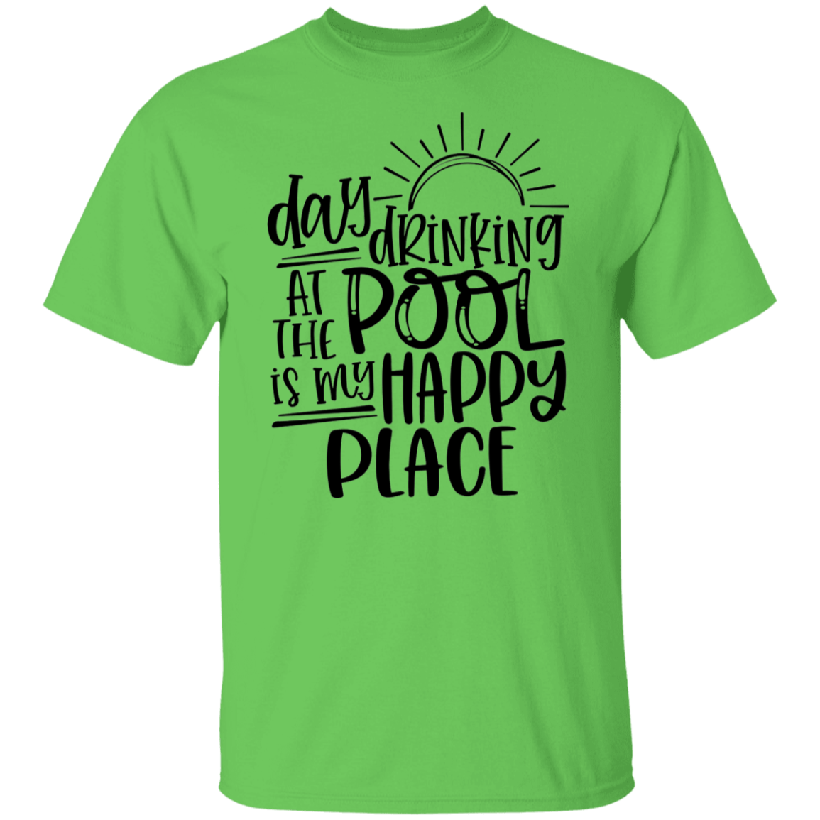 Day Drinking At The Pool T-Shirt