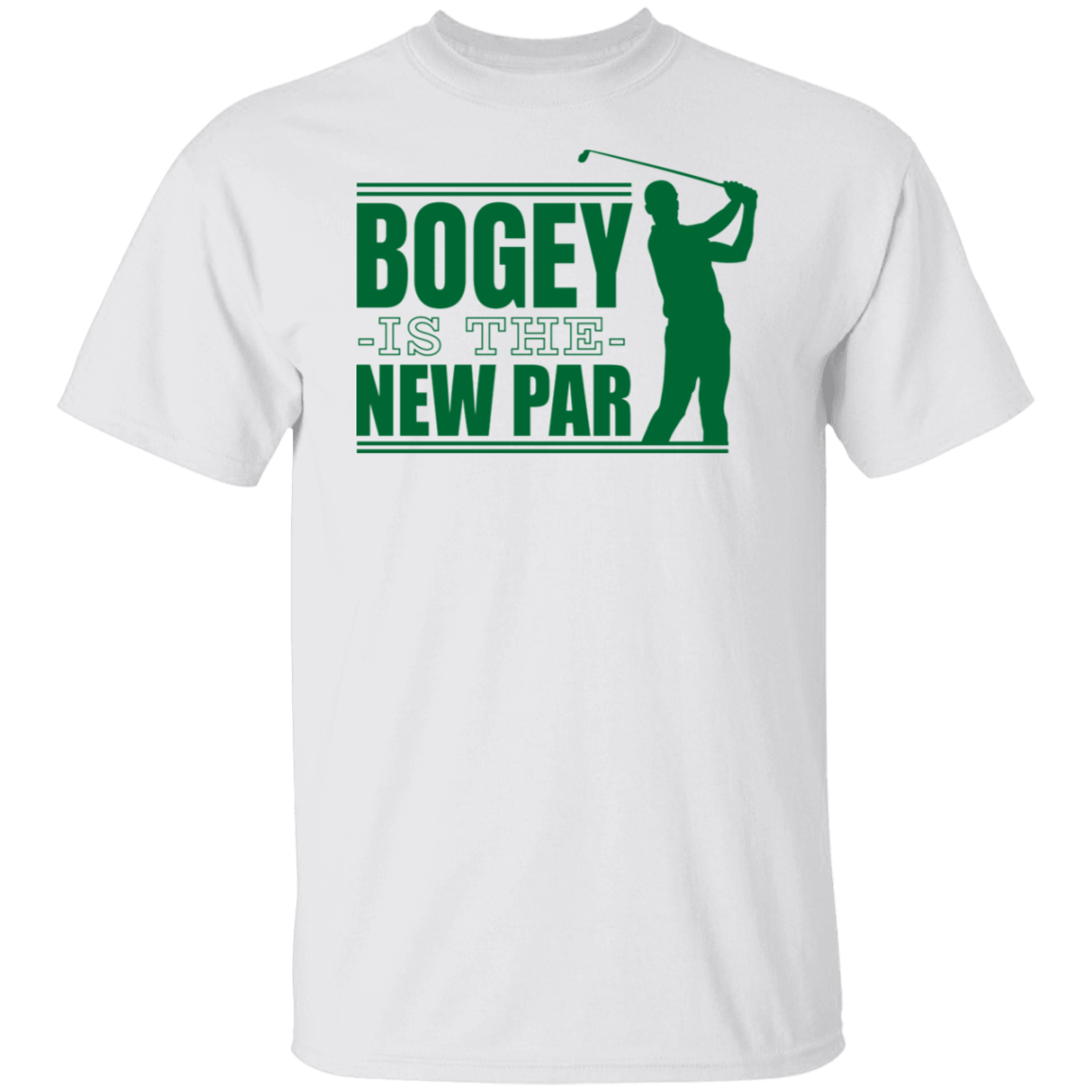 Bogey Is The New Par Green Print T-Shirt