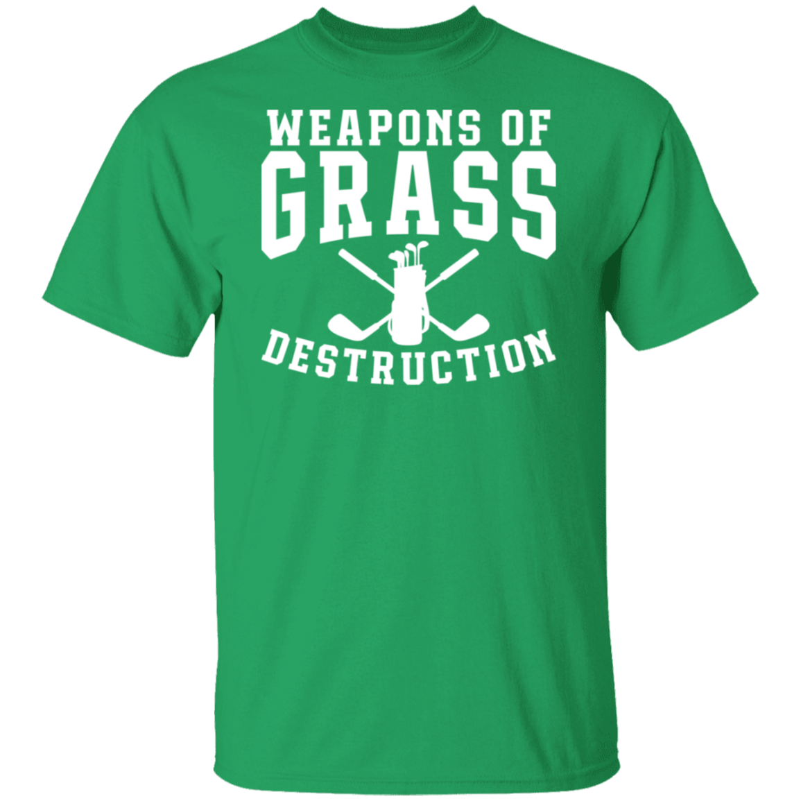 Weapons Of Grass Destruction White Print T-Shirt