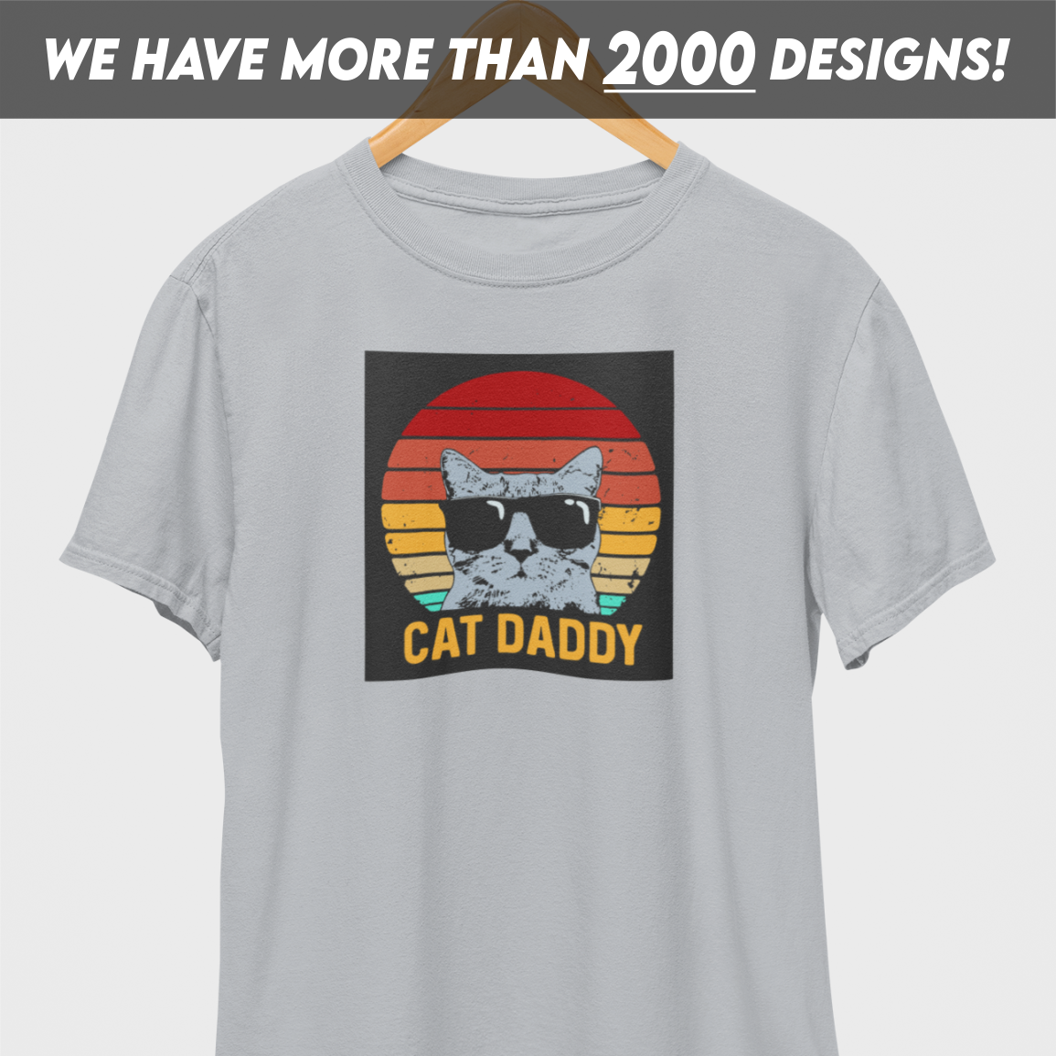 Cat Daddy Glasses T-Shirt