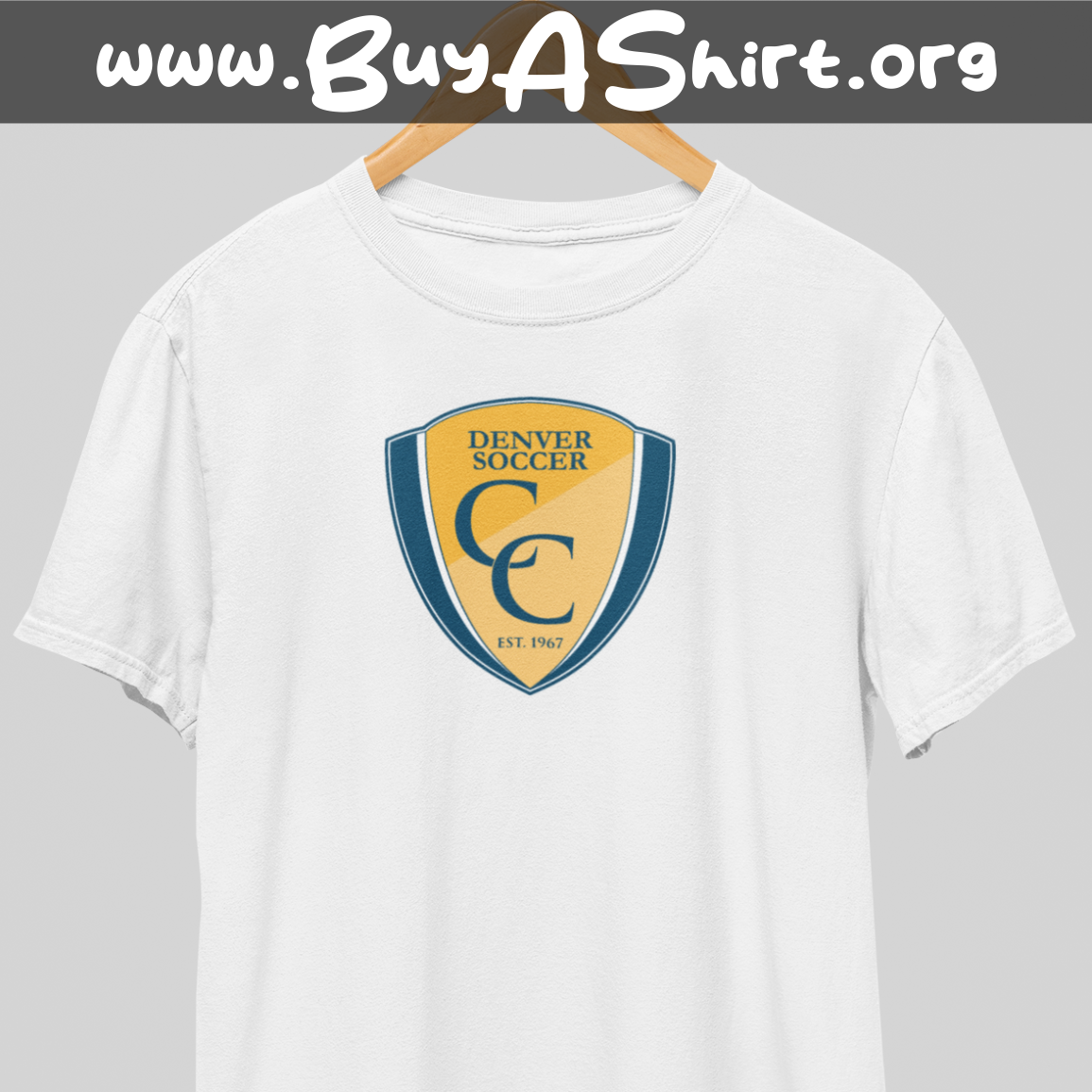 Denver CC Soccer Small Shield T-Shirt