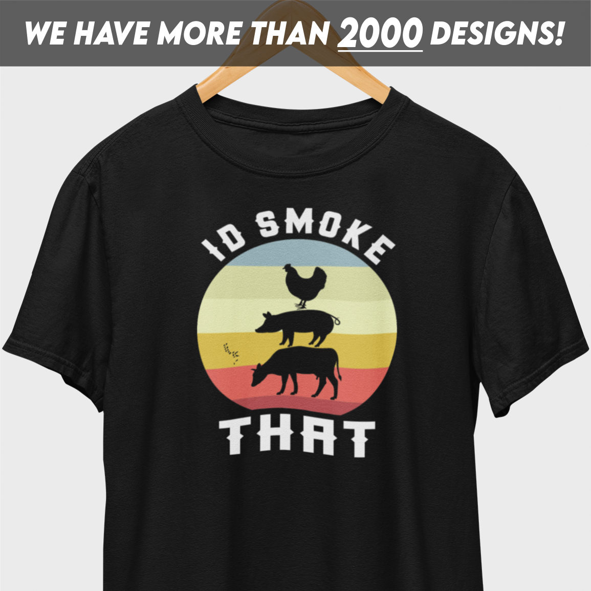 I'd Smoke That Retro T-Shirt