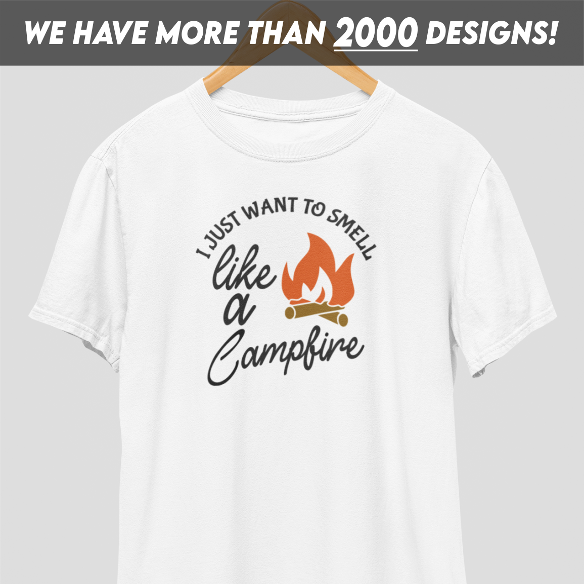 I Just Want To Smell Like A Campfire T-Shirt