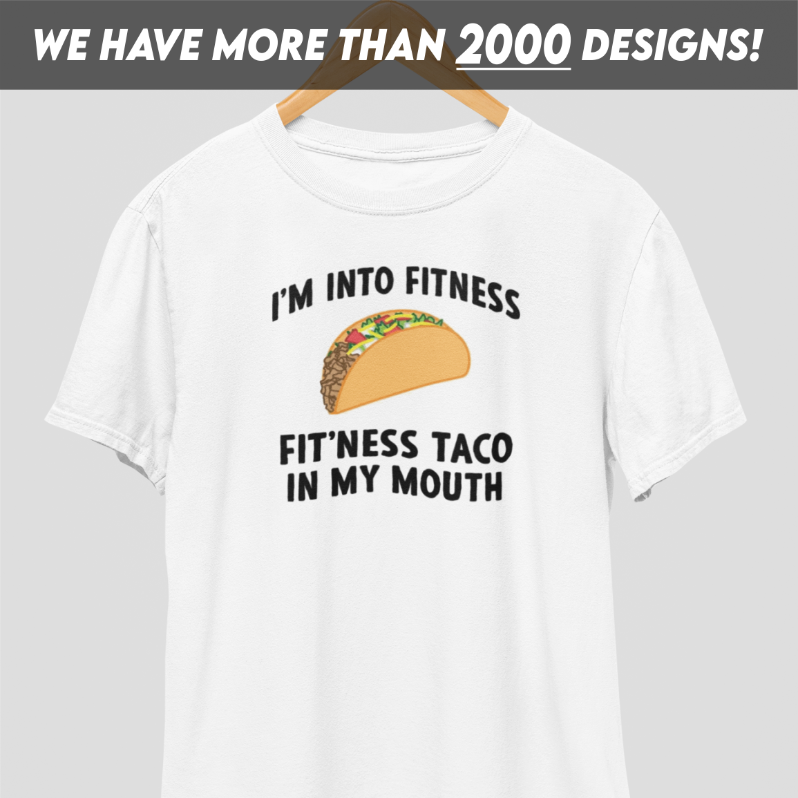 I'm Into Fitness Taco T-Shirt