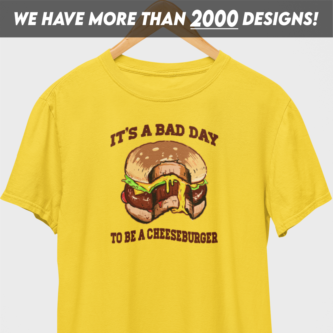 It's A Bad Day Cheeseburger T-Shirt